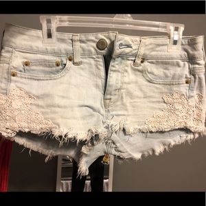 Jean shorts